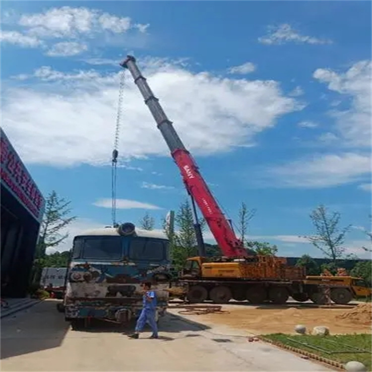 监利吊车出租｜16吨汽车吊｜工地吊装/设备吊运｜灵活调度_专业团队